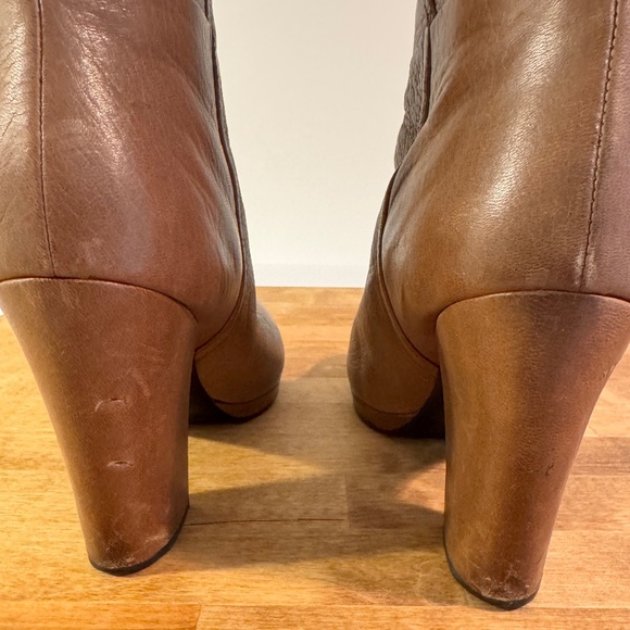 Prada Sport Leather Logo Boots - Picture 7 of 11